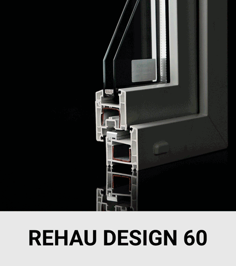 Drzwi balkonowe (REHAU Euro-Design 60)