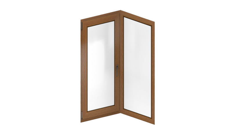 Corner windows
