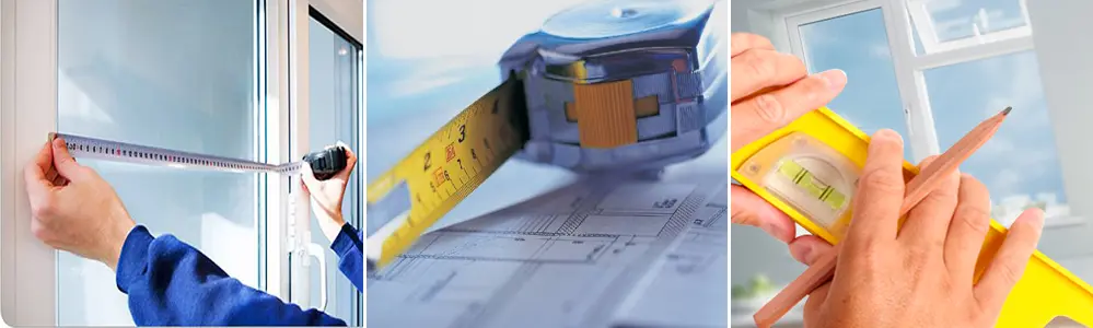 Podanie wymiarów okien