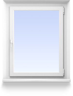 Single-leaf windows