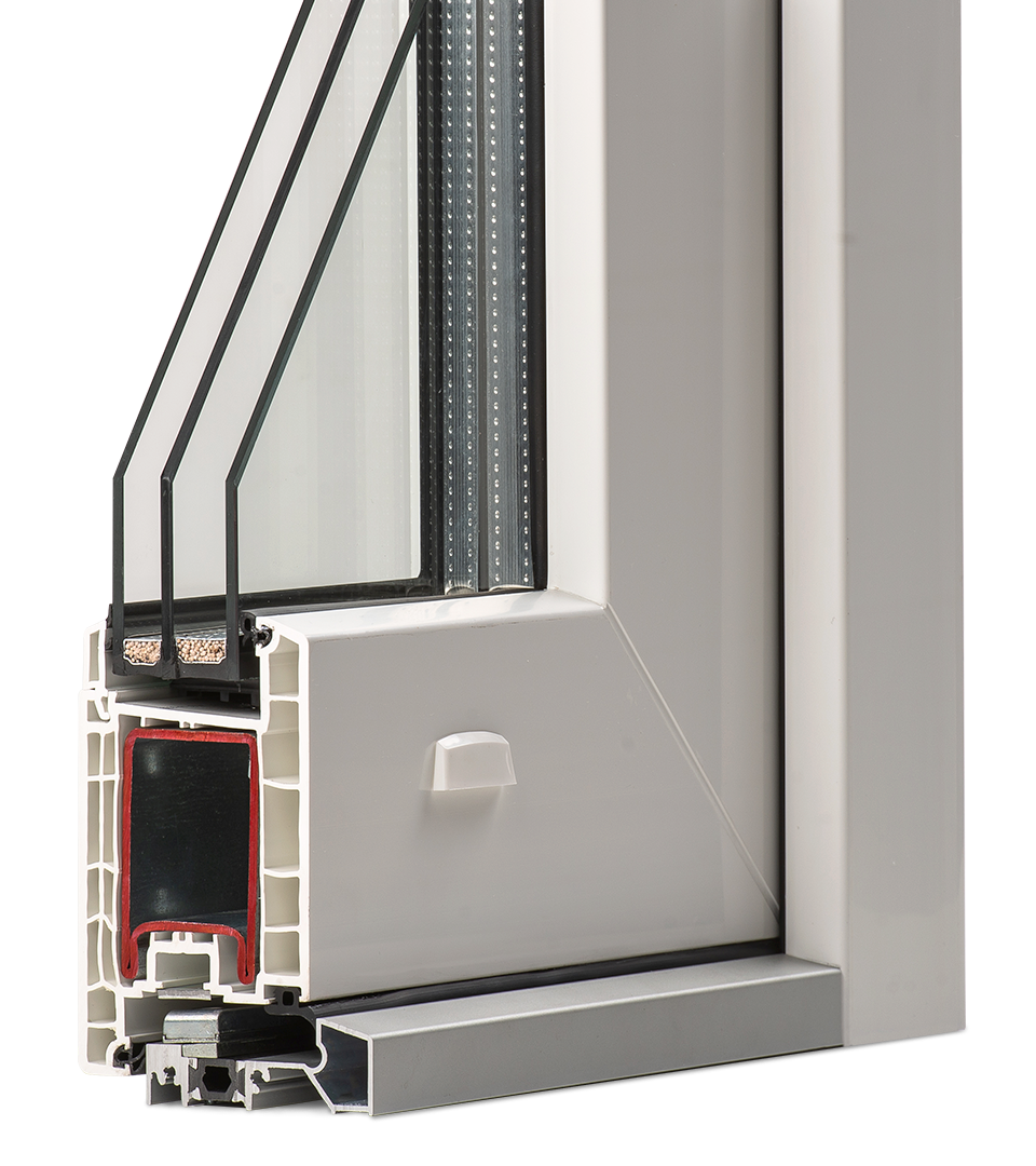 Plastic doors REHAU EURO 70