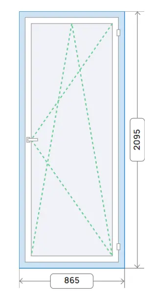 Wymiary okien balkonowych