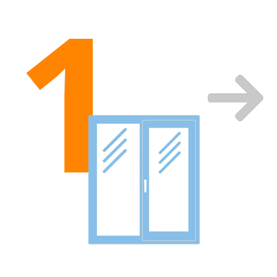 Choose the shape of the door