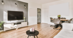 Doors to the living room