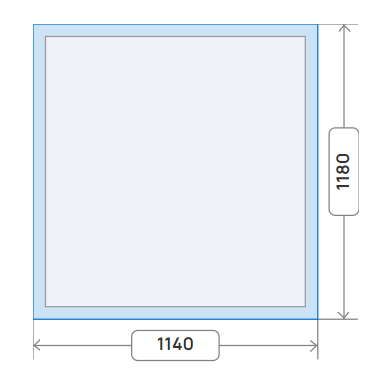 Wymiary okien połaciowych