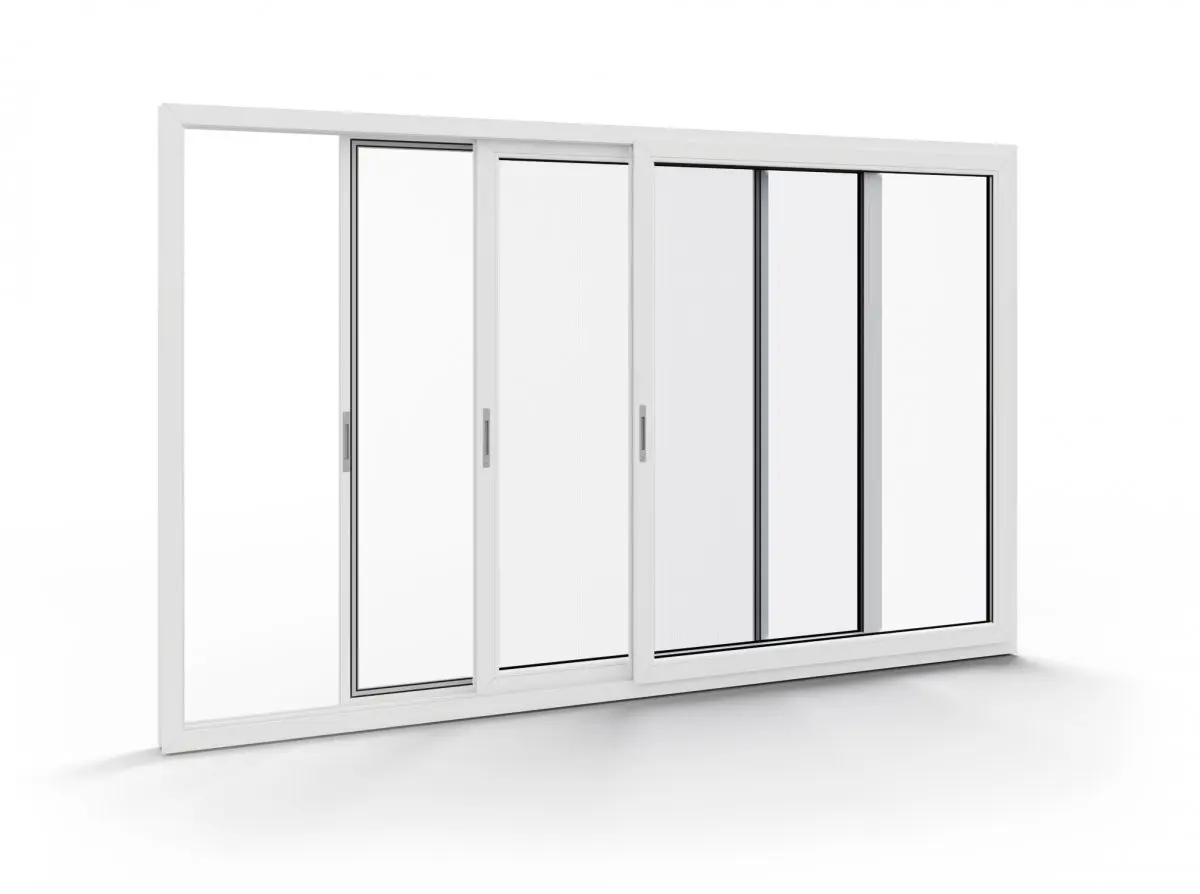 Пластикові розсувні двері