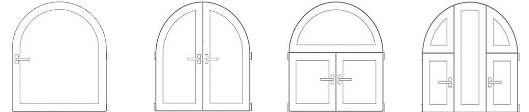 Arched windows