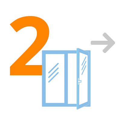 Choose the type of opening