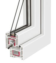 Drzwi balkonowe KORSA OPTIMUM (REHAU Euro 70)