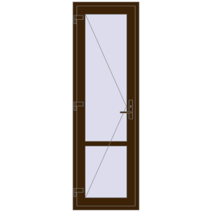 Zamów teraz Drzwi wewnętrzne 700x2195 mm REHAU BASE 60 (Z74) DARK_OAK dwustronny