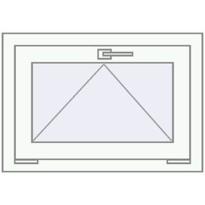 Buy Tilt-and-Turn 650x450 mm REHAU OPTIMUM EURO-DESIGN 70 GOLDEN OAK external