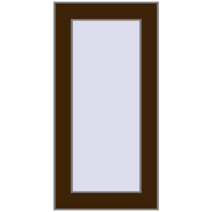 Buy Tilt-and-Turn 300x600 mm REHAU OPTIMUM EURO-DESIGN 70 DARK_OAK two-sided