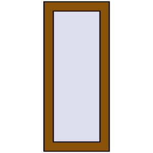 Buy Tilt-and-Turn 350x800 mm REHAU OPTIMUM EURO-DESIGN 70 GOLDEN OAK two-sided