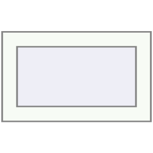 Buy Tilt-and-Turn 500x300 mm REHAU BRILLANT DESIGN RAL 9016 Traffic white two-sided