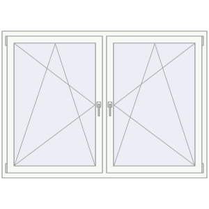 Zamów teraz Okna skrzydłowe 1710x1235 mm REHAU ENERGY-SAVING SYNEGO MD DARK_OAK zewnętrzny