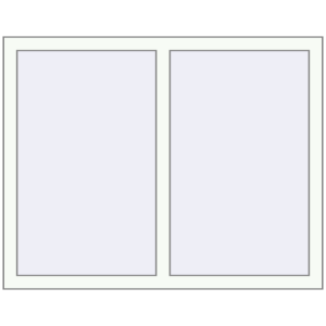Buy Tilt-and-Turn 1180x930 mm REHAU OPTIMUM EURO-DESIGN 70 RAL 9016 Traffic white two-sided