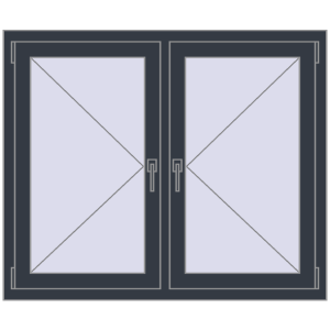 Buy Tilt-and-Turn 1200x1000 mm KORSA OPTIMUM REHAU EURO 70