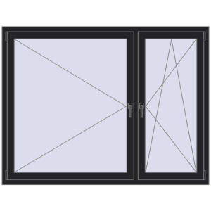 Buy Tilt-and-Turn 1700x1300 mm KORSA ENERGY-SAVING REHAU SYNEGO MD