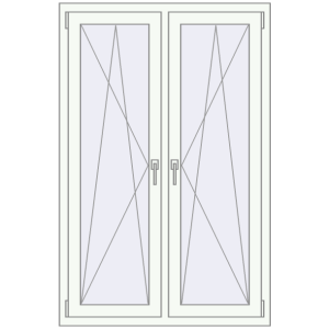 Zamów teraz Okna skrzydłowe 1005x1535 mm REHAU ENERGY-SAVING SYNEGO MD CHOCOLATE_BROWN zewnętrzny