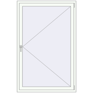 Zamów teraz Okna skrzydłowe 1100x1700 mm REHAU ENERGY-SAVING SYNEGO MD RAL 9016 Traffic white dwustronny