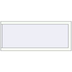 Buy Tilt-and-Turn 1200x500 mm REHAU OPTIMUM EURO-DESIGN 70 RAL 9016 Traffic white two-sided
