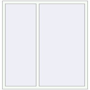 Zamów teraz Okna skrzydłowe 1450x1500 mm EPSILON OPTIMA RAL 9016 Traffic white dwustronny