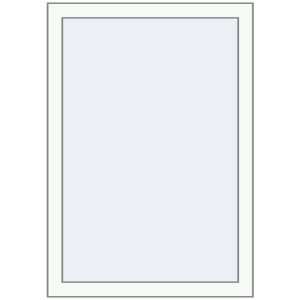 Buy Tilt-and-Turn 650x980 mm REHAU ENERGY-SAVING SYNEGO MD RAL 9016 Traffic white two-sided