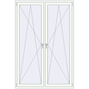 Buy Tilt-and-Turn 1440x2150 mm KORSA ENERGY-SAVING REHAU SYNEGO MD
