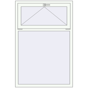 Buy Tilt-and-Turn 1000x1500 mm REHAU OPTIMUM EURO-DESIGN 70 RAL 9016 Traffic white two-sided