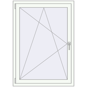 Buy Tilt-and-Turn 910x1260 mm KORSA OPTIMUM REHAU EURO 70
