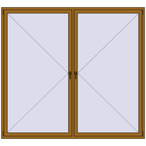 Buy Tilt-and-Turn 2400x2200 mm KORSA ENERGY-SAVING REHAU SYNEGO MD