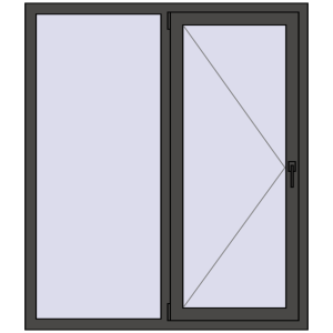 Buy Tilt-and-Turn 1300x1500 mm KORSA ENERGY-SAVING REHAU SYNEGO MD