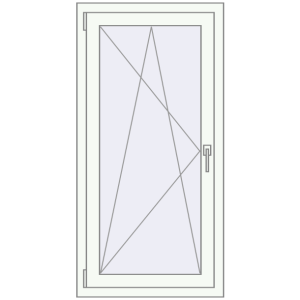 Buy Tilt-and-Turn 710x1250 mm KORSA OPTIMUM REHAU EURO 70