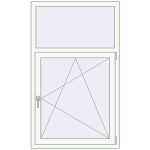 Buy Tilt-and-Turn 900x1500 mm REHAU OPTIMUM EURO-DESIGN 70 GOLDEN OAK external
