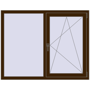 Buy Tilt-and-Turn 1400x1100 mm KORSA OPTIMUM REHAU EURO 70