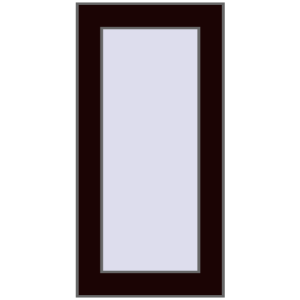 Buy Tilt-and-Turn 300x600 mm REHAU OPTIMUM EURO-DESIGN 70 CHOCOLATE_BROWN two-sided