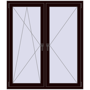 Buy Tilt-and-Turn 1300x1500 mm KORSA OPTIMUM REHAU EURO 70