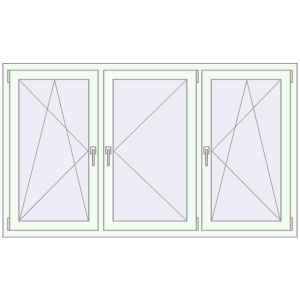 Zamów teraz Okna skrzydłowe 1830x1080 mm KORSA BRILLANT DESIGN