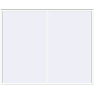 Buy Tilt-and-Turn 2650x2200 mm REHAU OPTIMUM EURO-DESIGN 70 RAL 9016 Traffic white two-sided