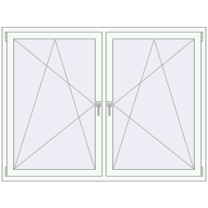 Zamów teraz Okna skrzydłowe 1770x1325 mm REHAU ENERGY-SAVING SYNEGO MD BASALT_GREY zewnętrzny