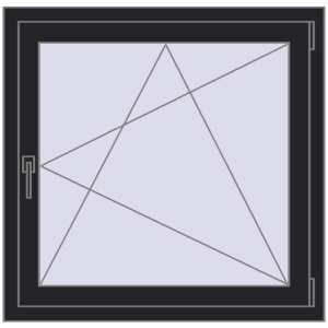 Buy Tilt-and-Turn 910x890 mm KORSA ENERGY-SAVING REHAU SYNEGO MD