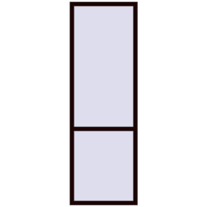 Buy Tilt-and-Turn 800x2400 mm REHAU ENERGY-SAVING SYNEGO MD CHOCOLATE_BROWN two-sided