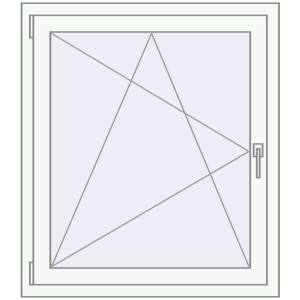 Zamów teraz Okna skrzydłowe 860x980 mm REHAU OPTIMUM EURO-DESIGN 70 RAL 9016 Traffic white dwustronny