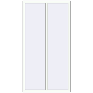 Buy Tilt-and-Turn 990x1970 mm REHAU ENERGY-SAVING SYNEGO MD RAL 9016 Traffic white two-sided
