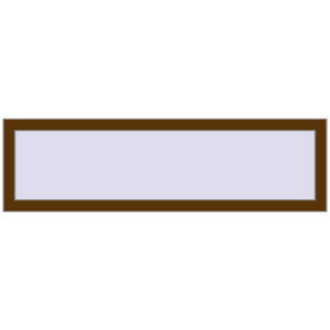 Buy Tilt-and-Turn 1400x400 mm REHAU OPTIMUM EURO-DESIGN 70 WALNUT two-sided