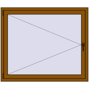 Zamów teraz Okna skrzydłowe 1300x1100 mm KORSA OPTIMUM REHAU EURO 70