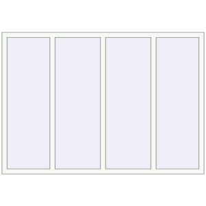 Buy Tilt-and-Turn 2000x1400 mm REHAU OPTIMUM EURO-DESIGN 70 RAL 9016 Traffic white two-sided