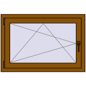Zamów teraz Okna skrzydłowe 950x700 mm CLASICTHERM 70 GOLDEN OAK dwustronny