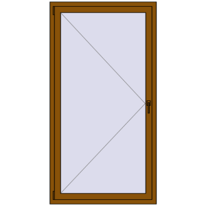 Zamów teraz Okna skrzydłowe 1000x1900 mm REHAU OPTIMUM EURO-DESIGN 70 GOLDEN OAK dwustronny