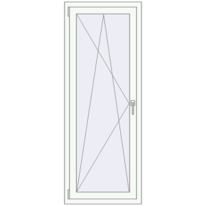 Buy Tilt-and-Turn 745x1650 mm REHAU OPTIMUM EURO-DESIGN 70 GOLDEN OAK external